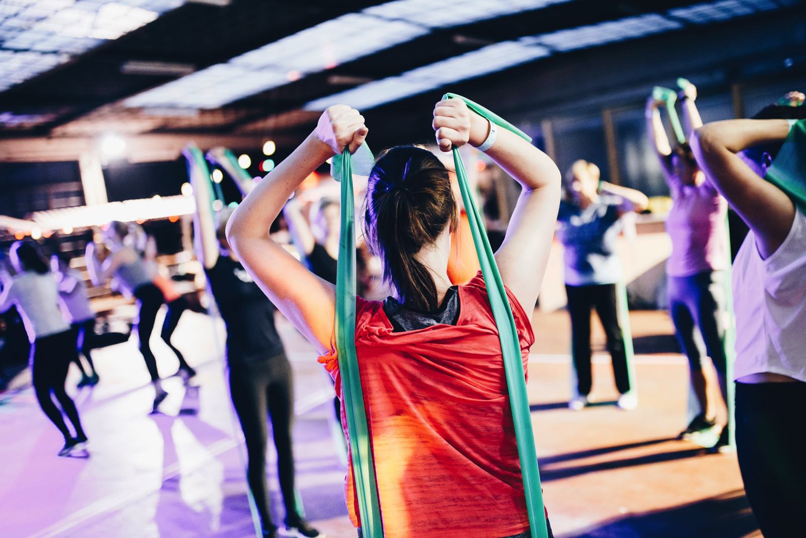 Picture of a group working out